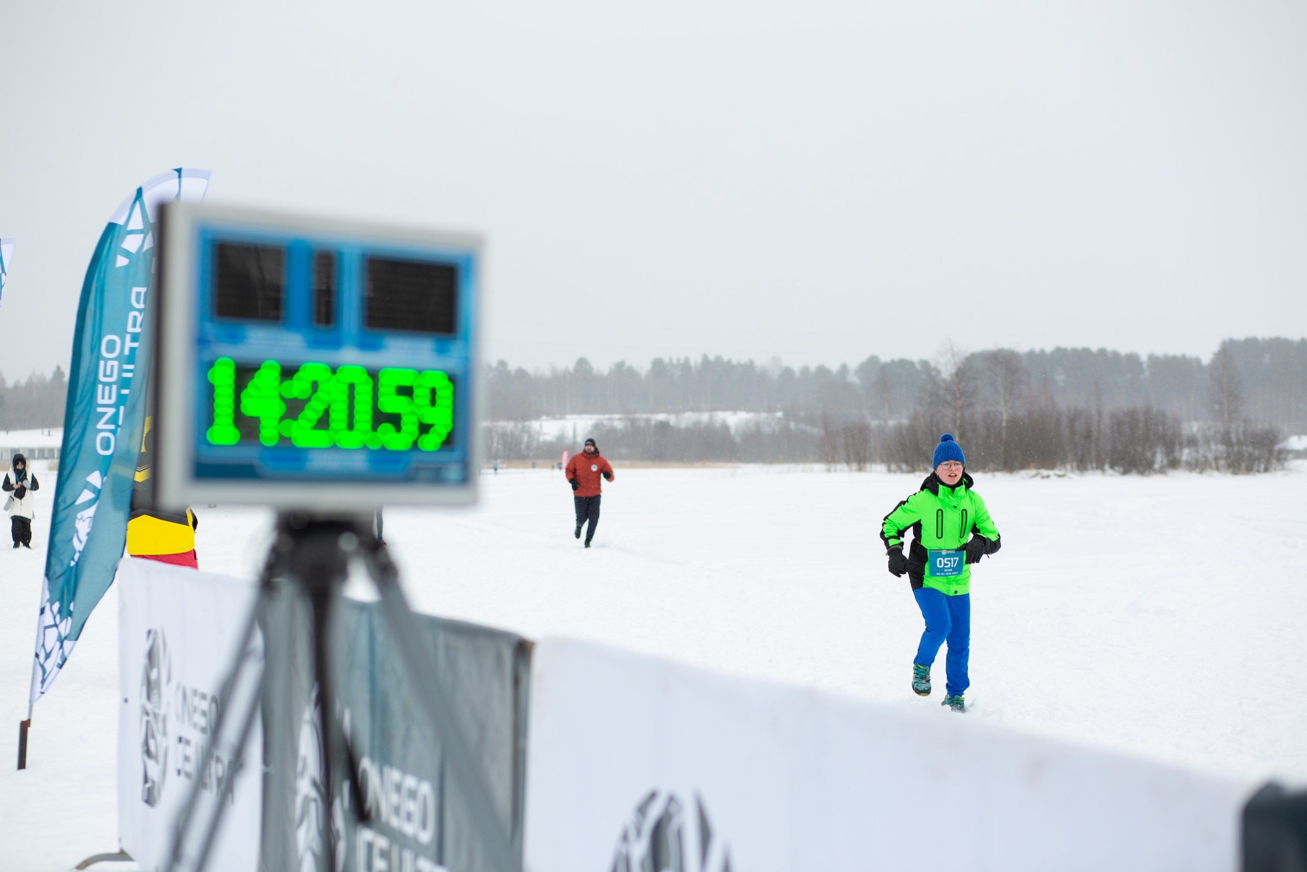 Забег Onego Ice Ultra 