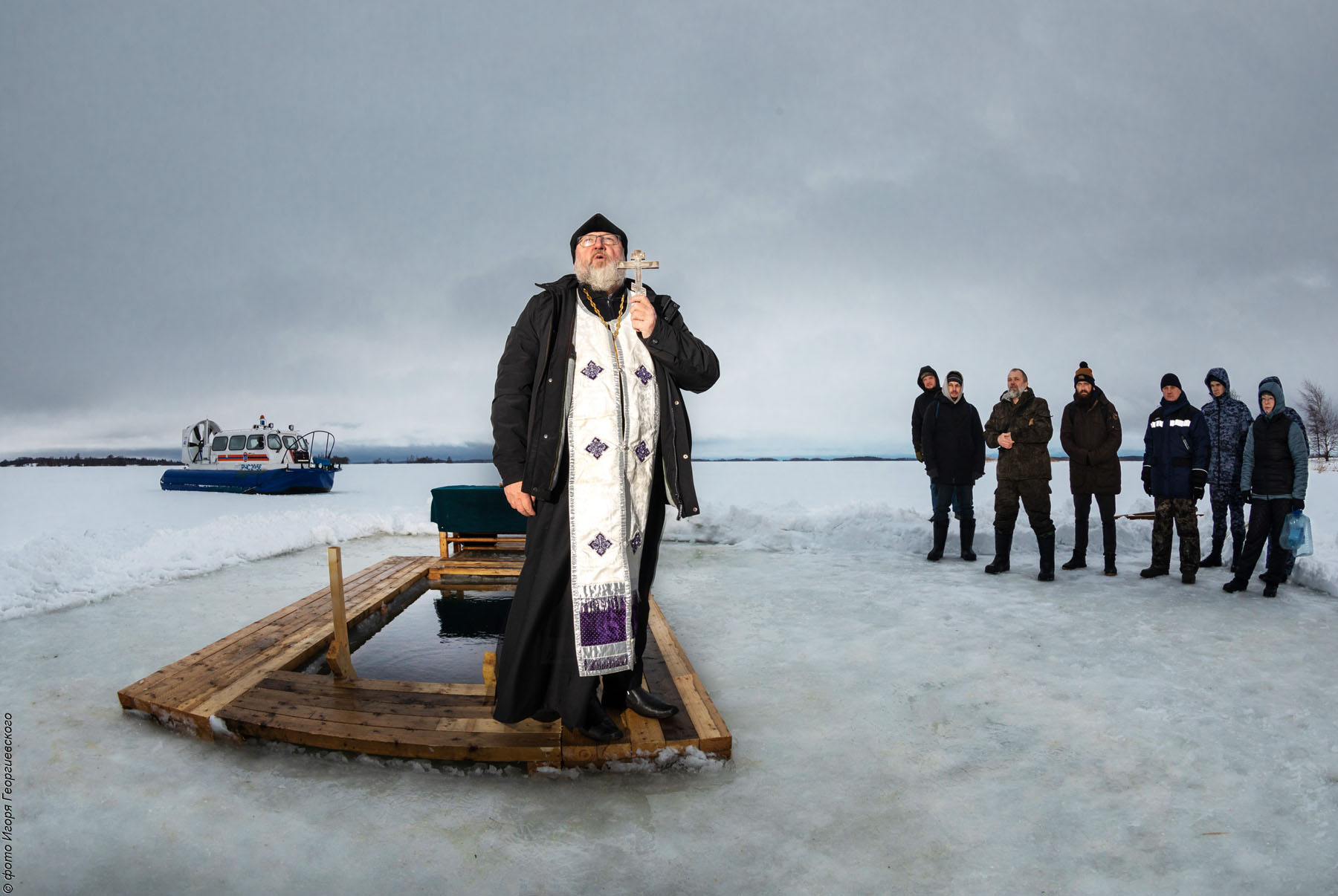 «Крещение Господне» на острове Кижи